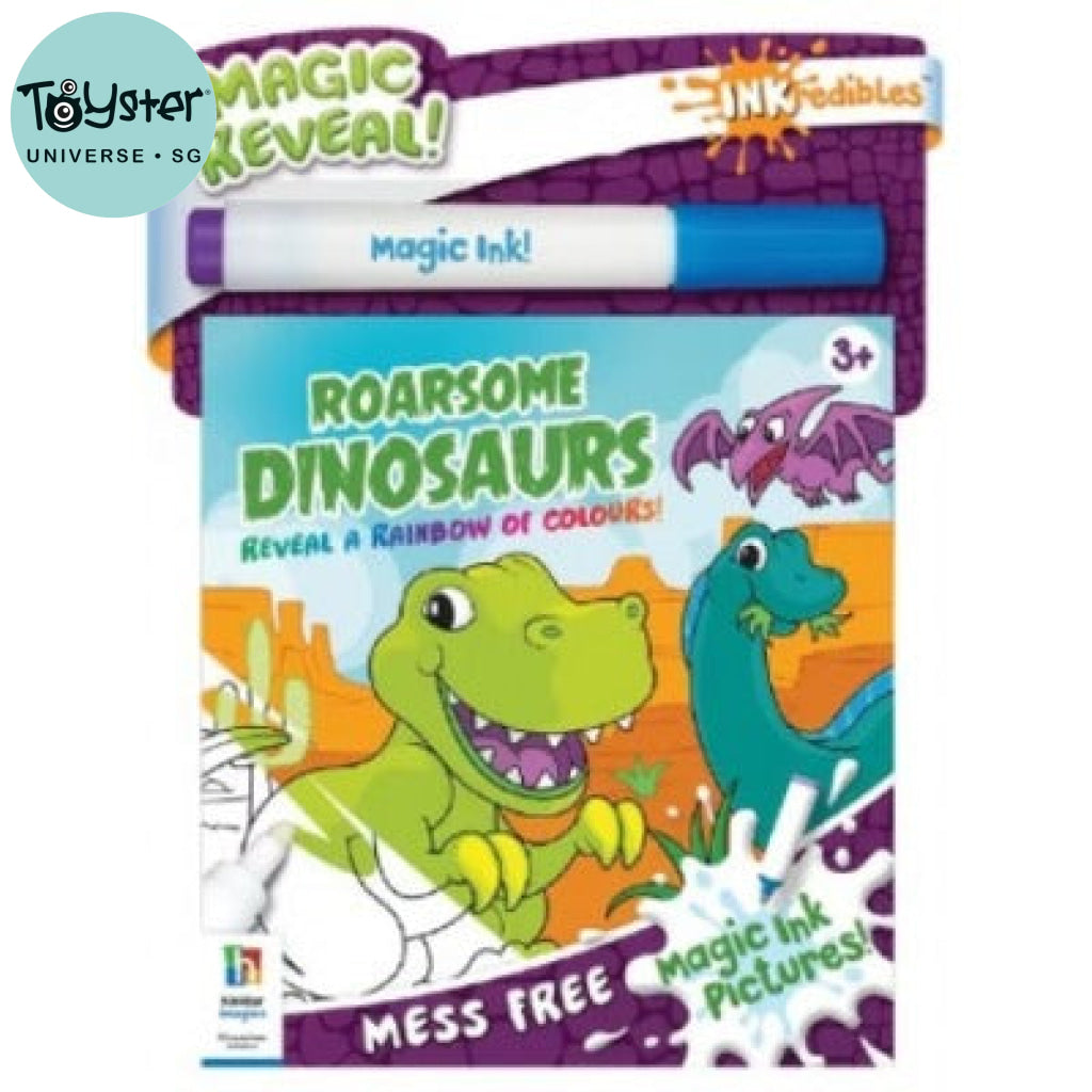 Hinkler Inkredibles: Roarsome Dinosaurs Magic Ink Pictures (Revised)
