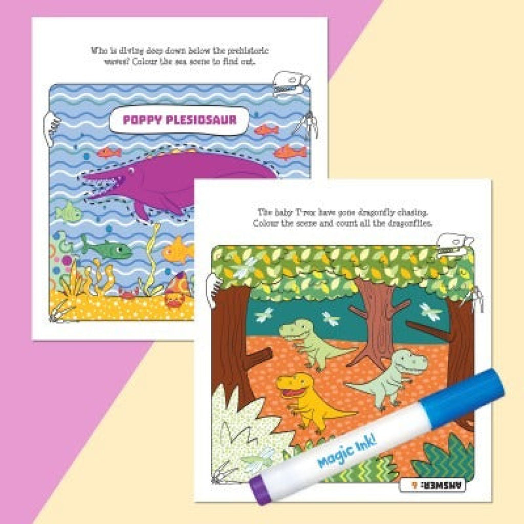 Hinkler Inkredibles: Roarsome Dinosaurs Magic Ink Pictures (Revised)