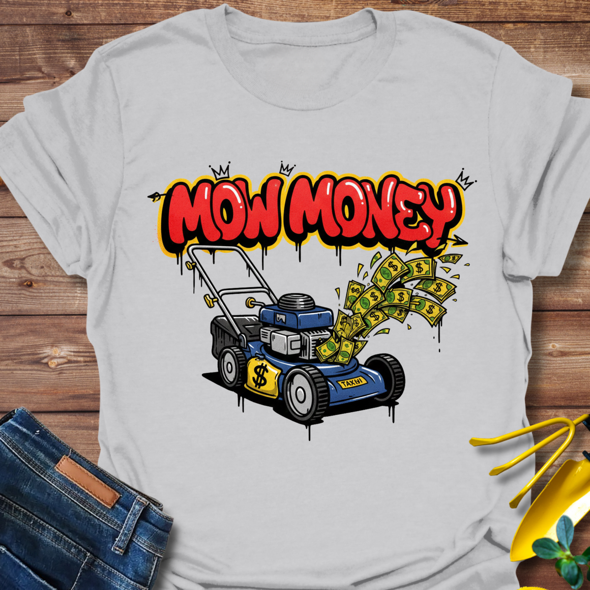 Mow Money$ T-Shirt product image 4