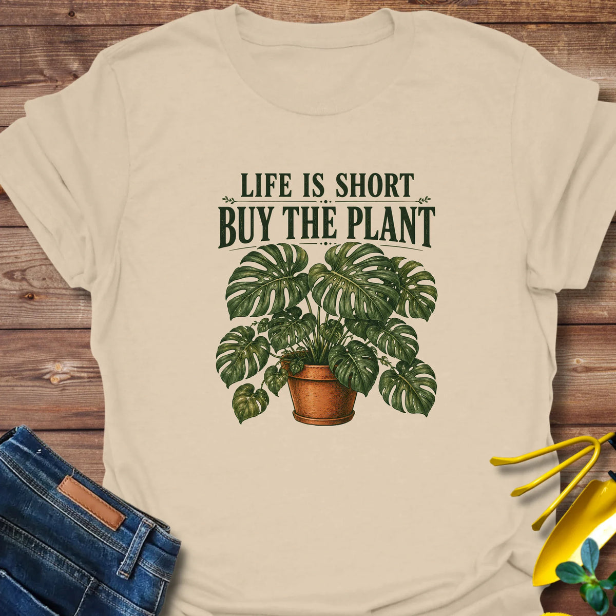 Life Is Short Buy The Plant T-Shirt product image 6