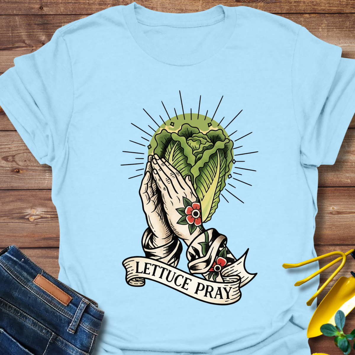 Lettuce Pray T-Shirt product image 2