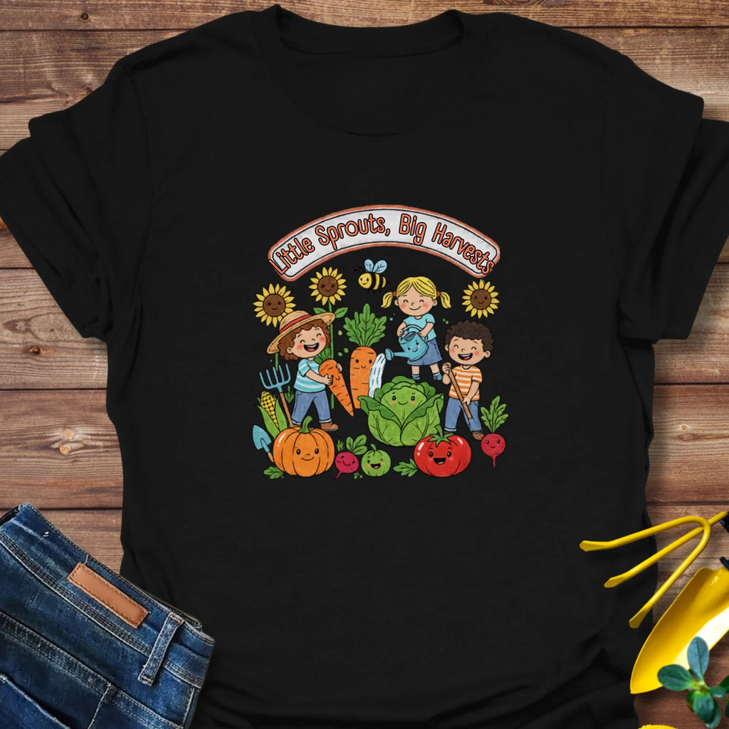 Little Sprouts, Big Harvests T-Shirt product image 1