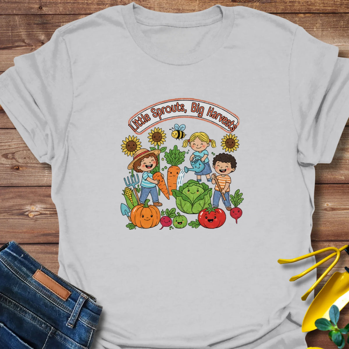 Little Sprouts, Big Harvests T-Shirt product image 7