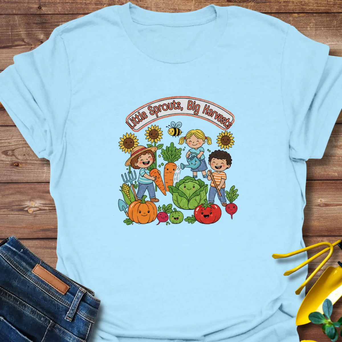 Little Sprouts, Big Harvests T-Shirt product image 4
