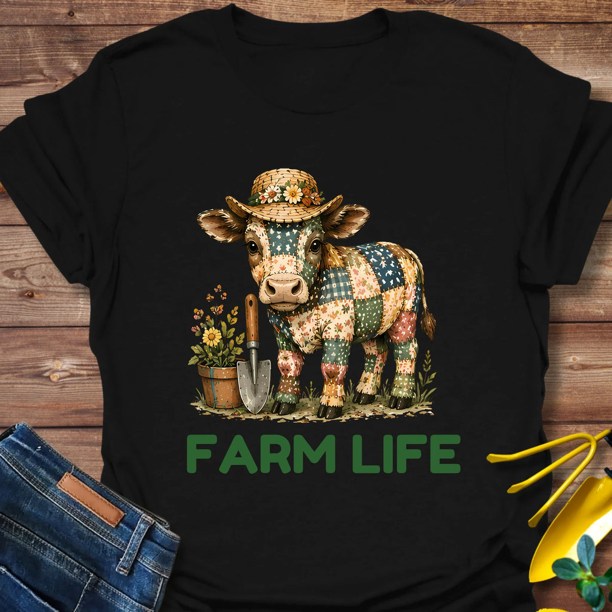 Moo Farm Life T-Shirt product image 1