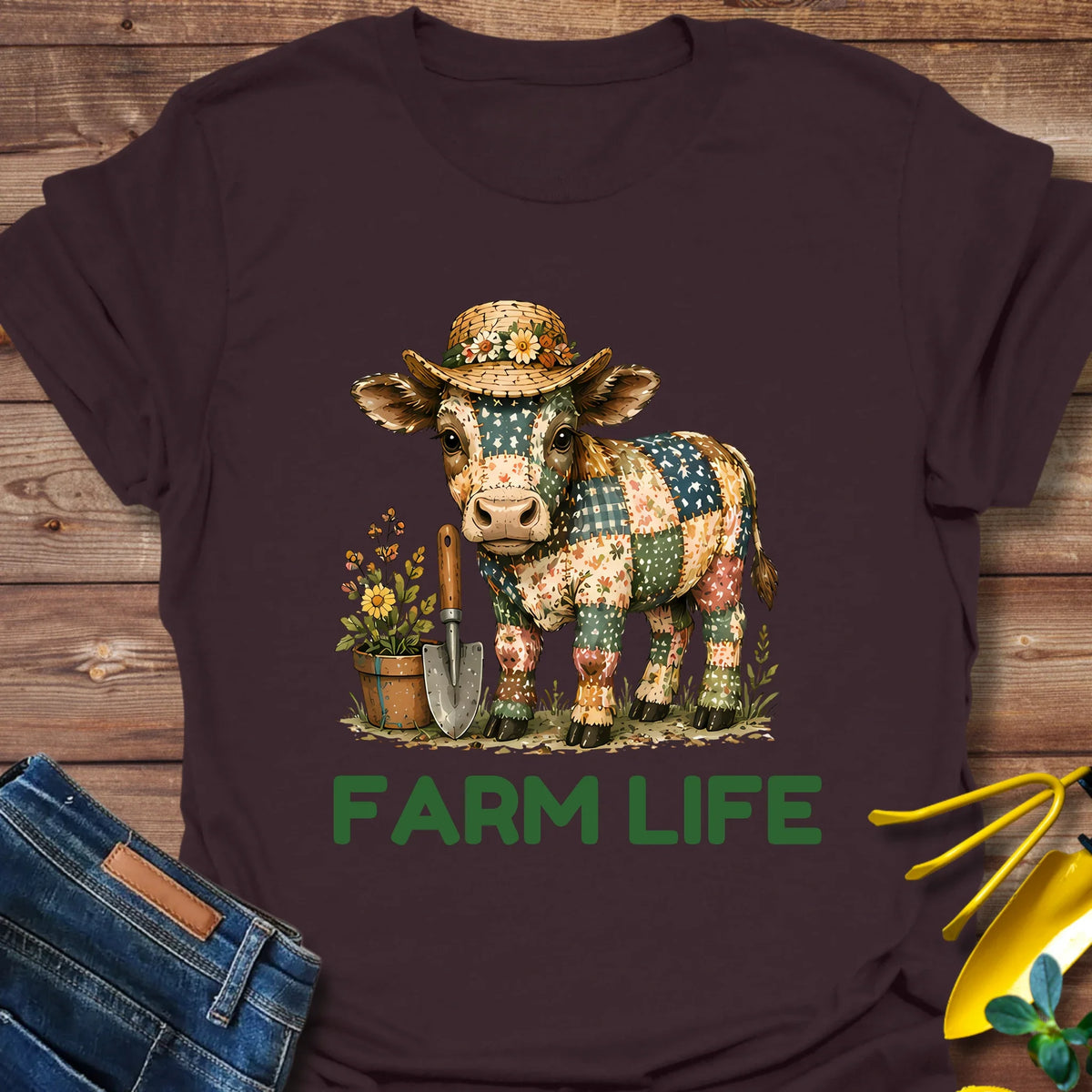 Moo Farm Life T-Shirt product image 3