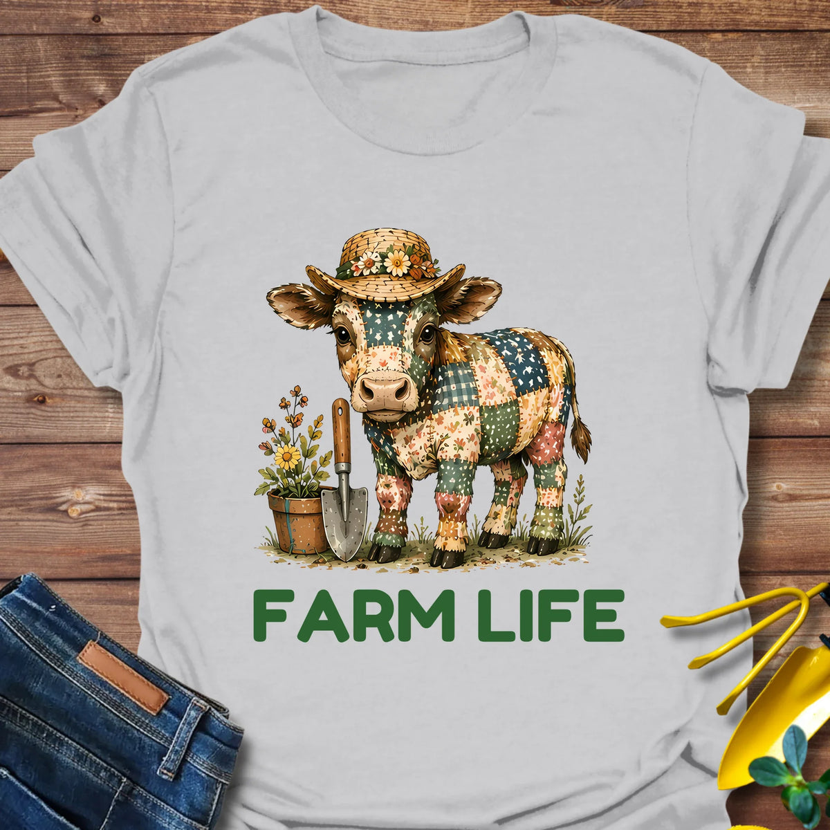 Moo Farm Life T-Shirt product image 7