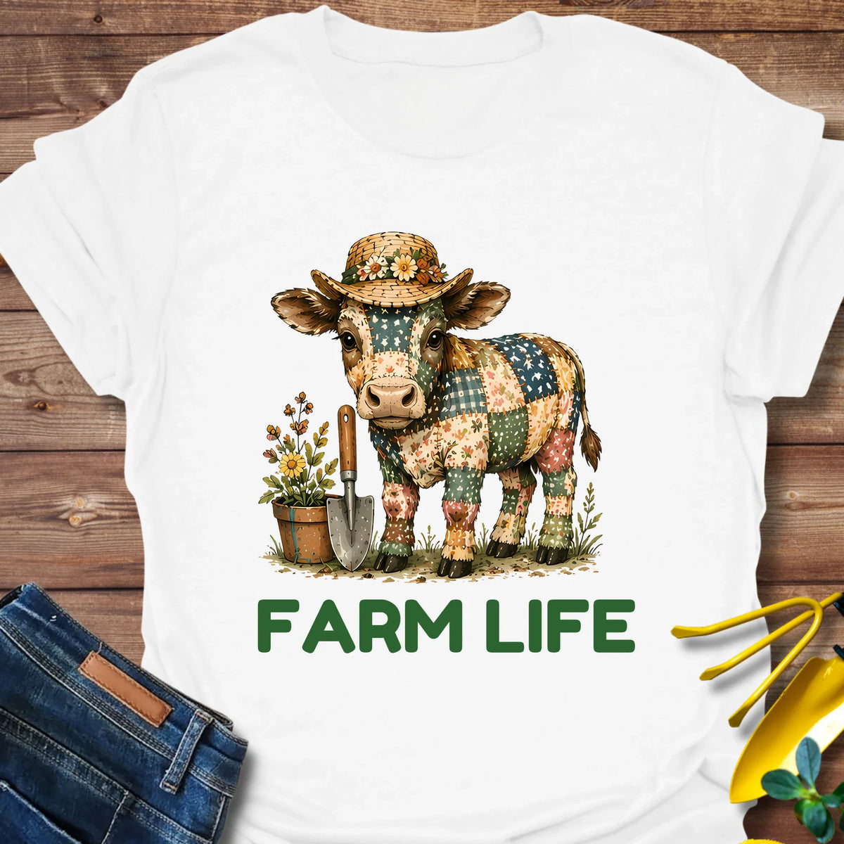 Moo Farm Life T-Shirt product image 5
