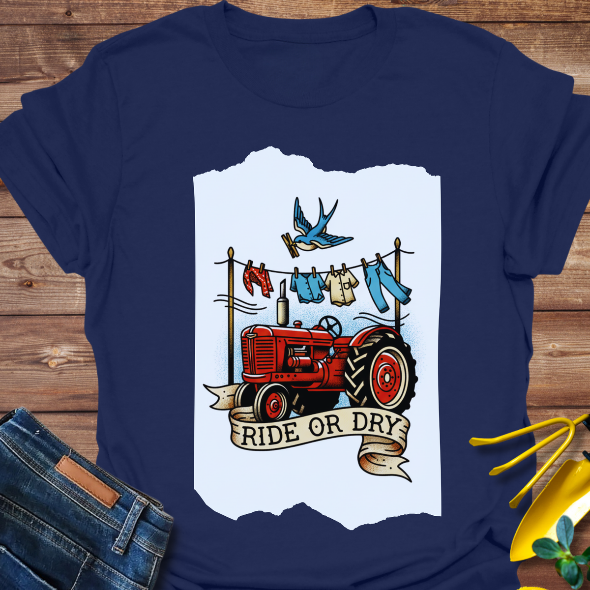 Ride or Dry T-Shirt product image 3