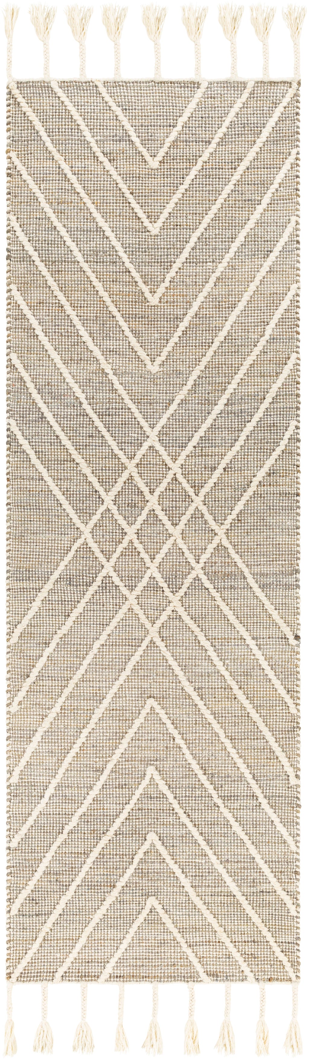 Timber Rug in Taupe