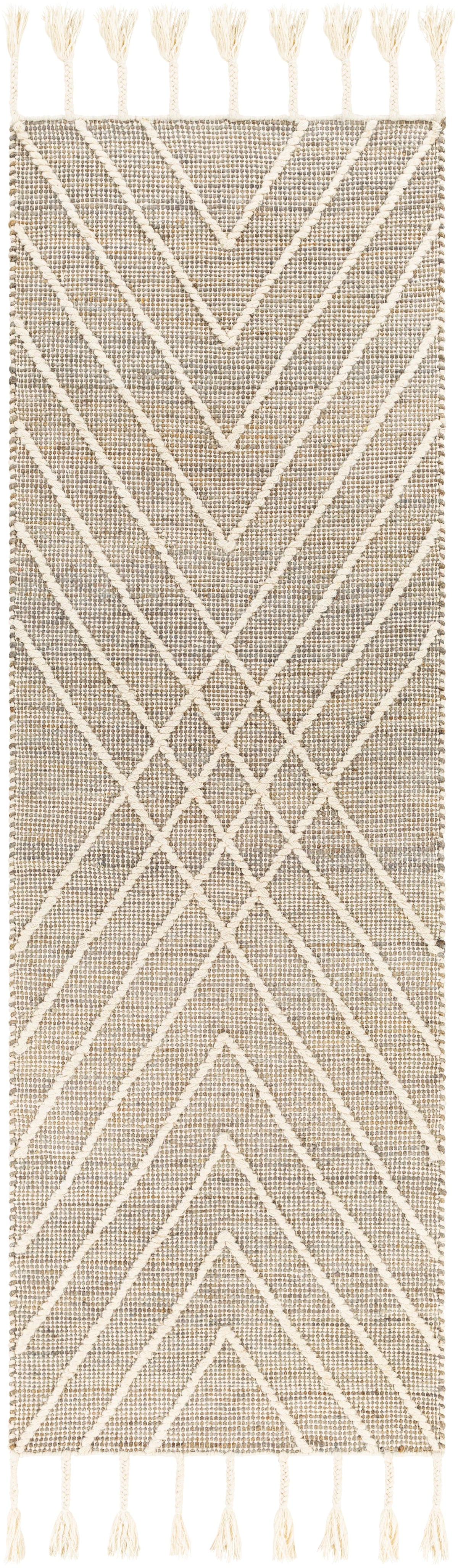 Timber Rug in Taupe