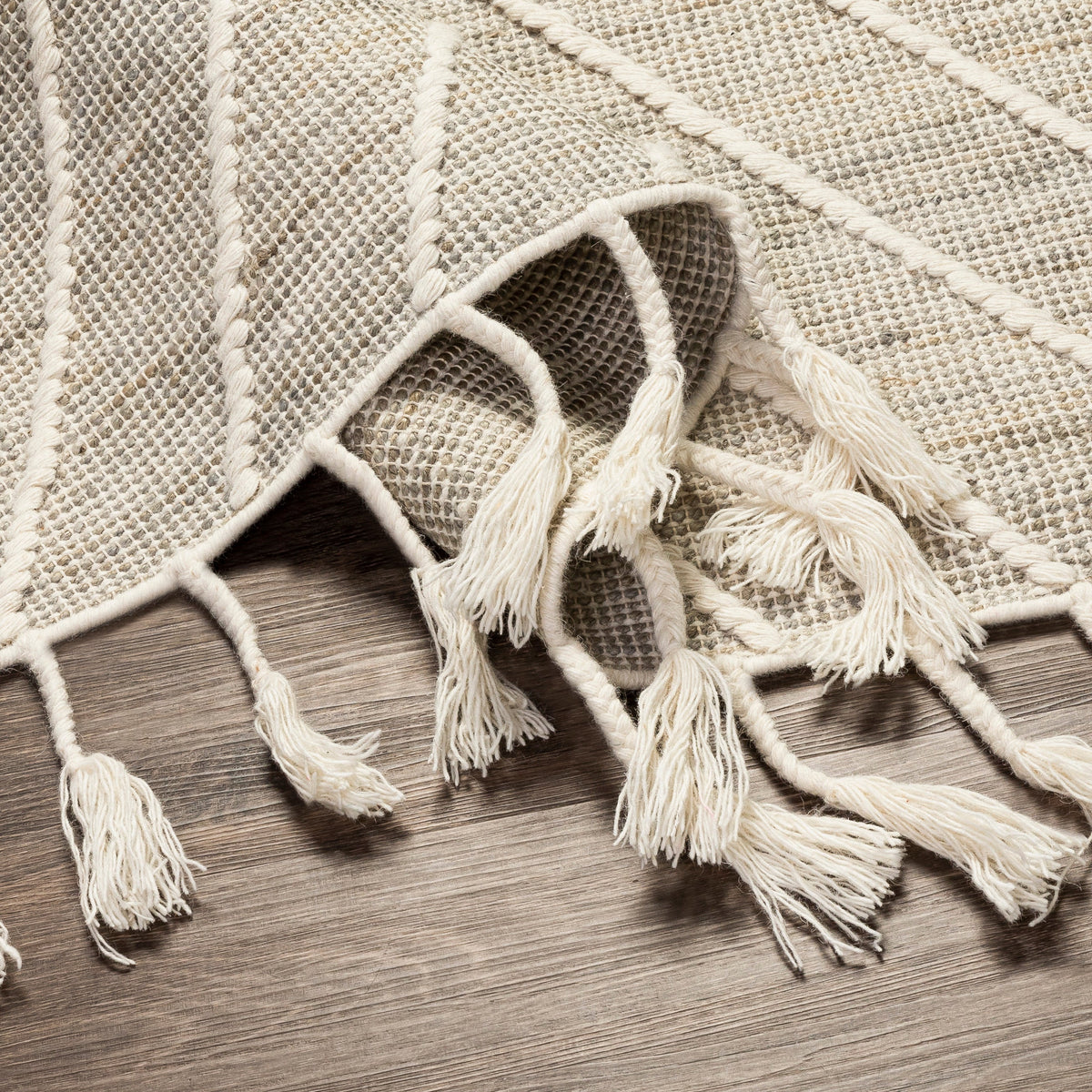 Timber Rug in Taupe