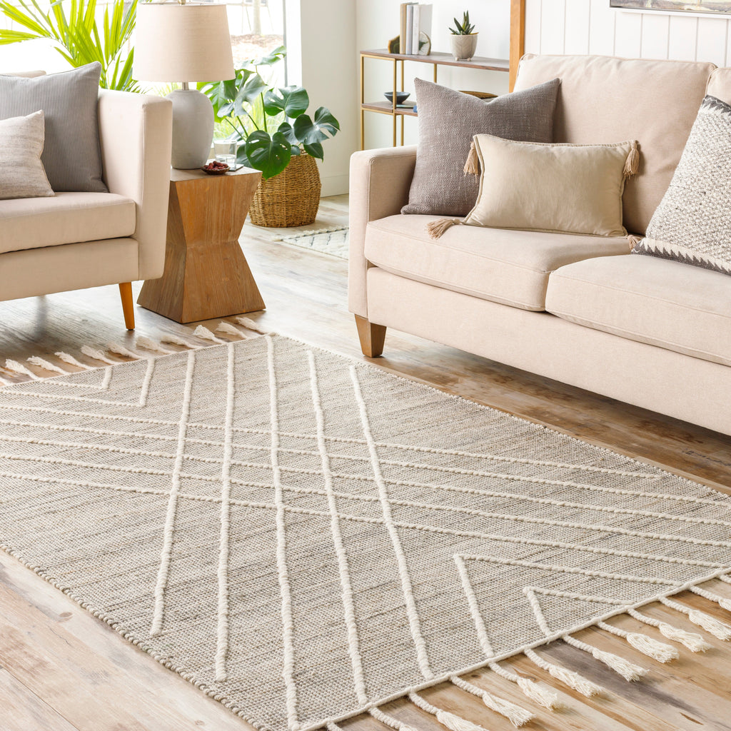 Timber Rug in Taupe