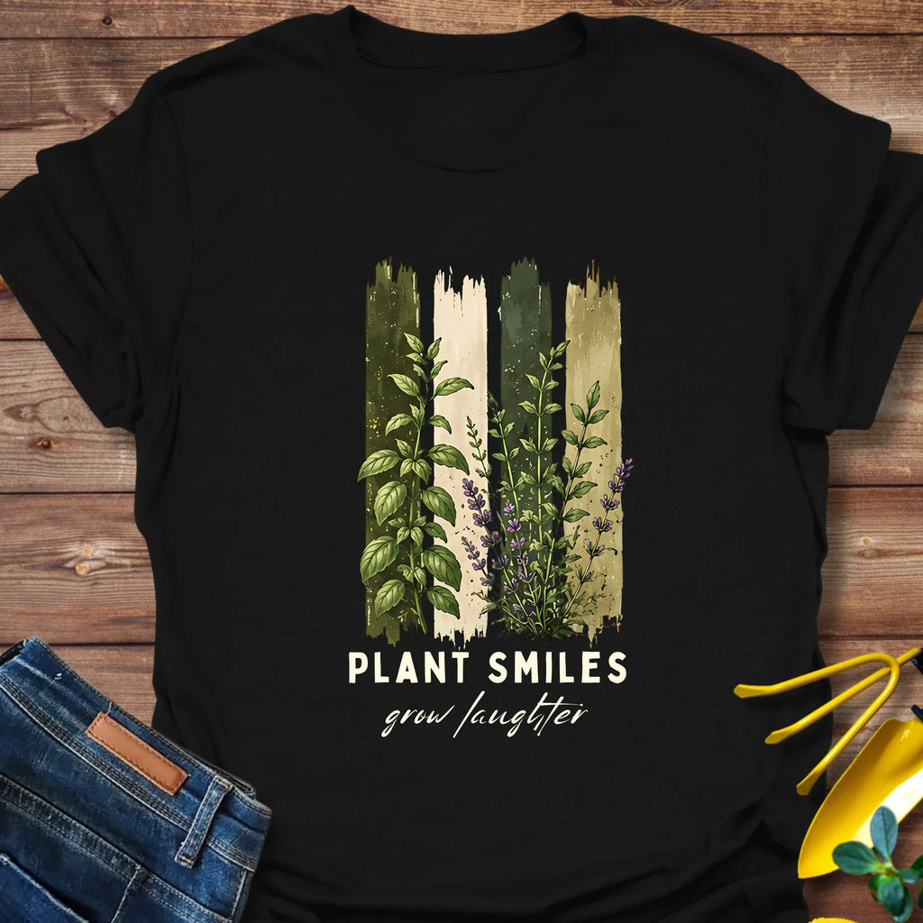 Plant Smiles Grow Laughter T-Shirt product image 5