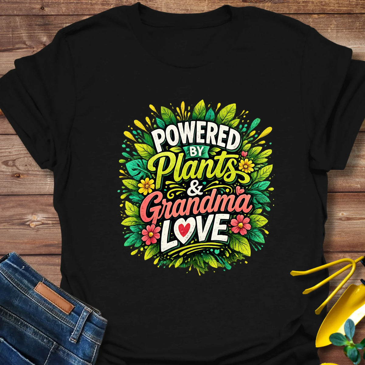 Powered by Grandma T-Shirt product image 5