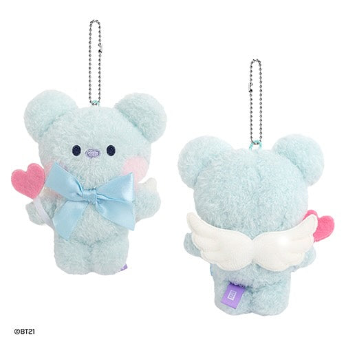 Monopoly BT21 Minini Plush Keyring [Angel]