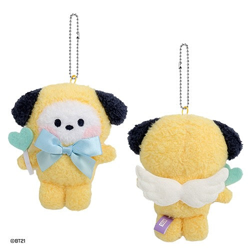 Monopoly BT21 Minini Plush Keyring [Angel]