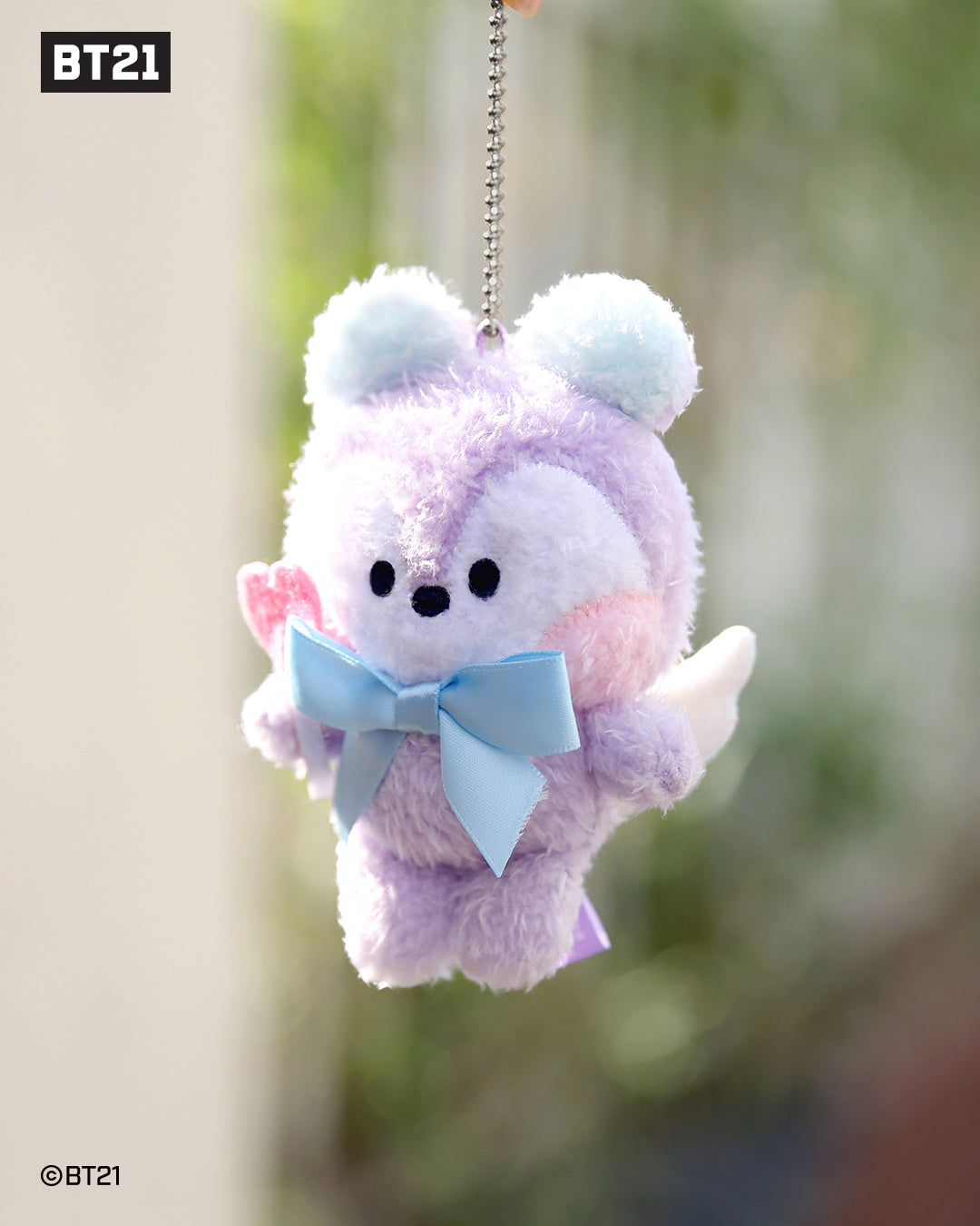 Monopoly BT21 Minini Plush Keyring [Angel]