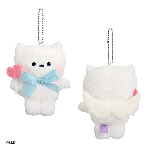 Monopoly BT21 Minini Plush Keyring [Angel]