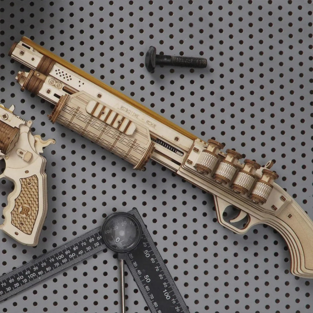 Robotime ROKR Terminator M870 Justice Guard Blaster LQ501
