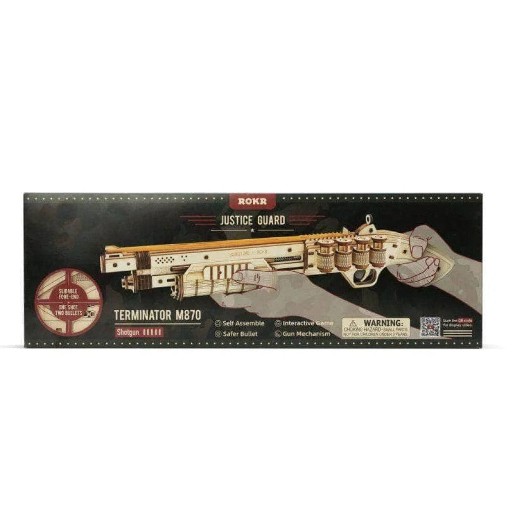Robotime ROKR Terminator M870 Justice Guard Blaster LQ501