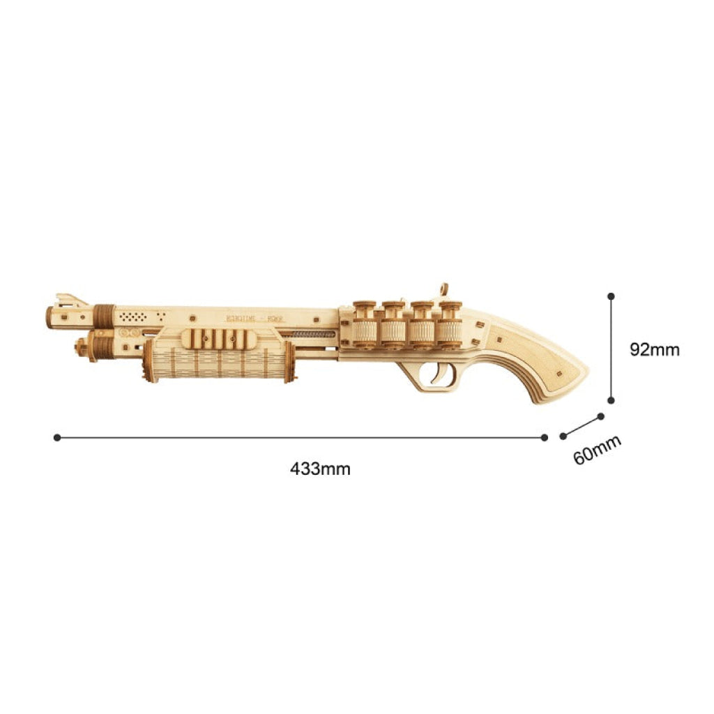 Robotime ROKR Terminator M870 Justice Guard Blaster LQ501