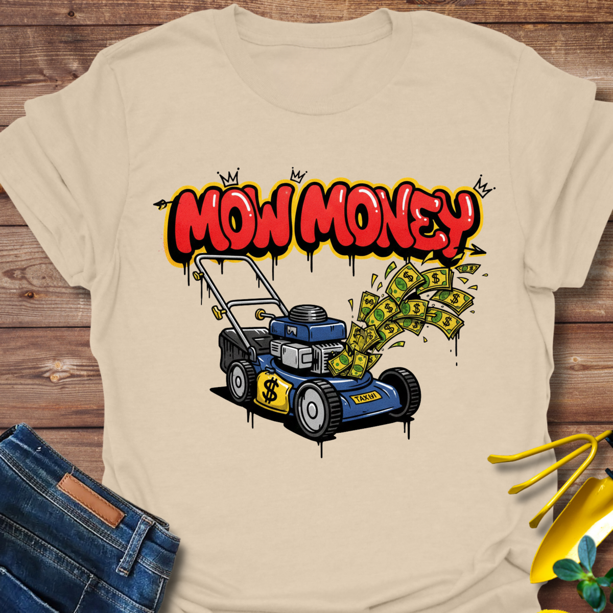 Mow Money$ T-Shirt product image 5