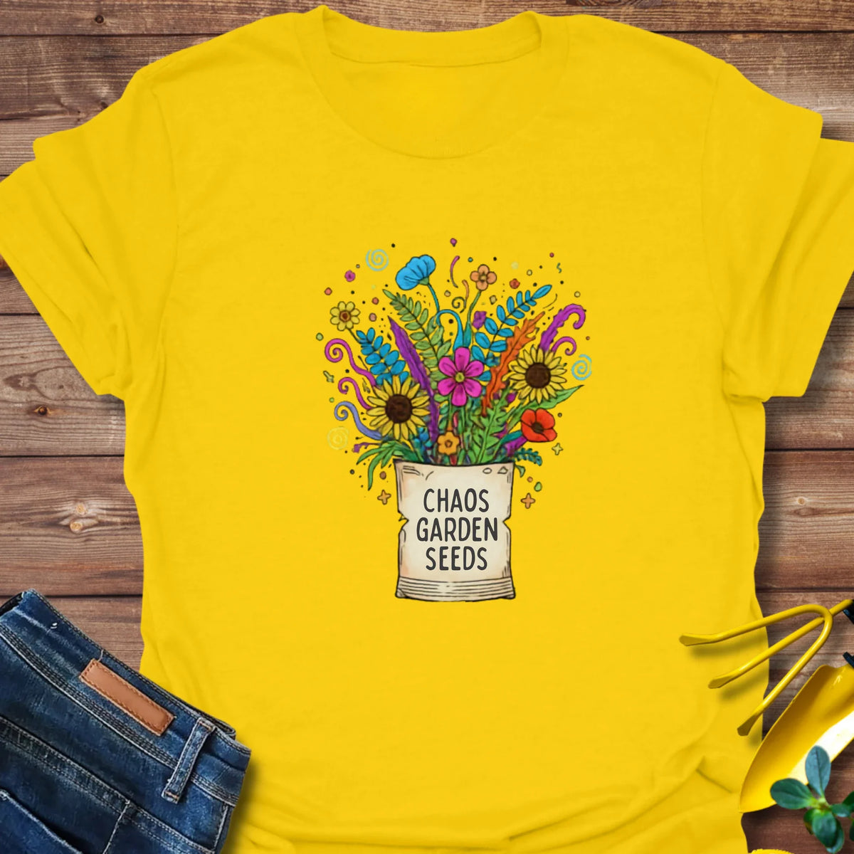 Sow Chaos, Grow Beauty T-Shirt product image 2