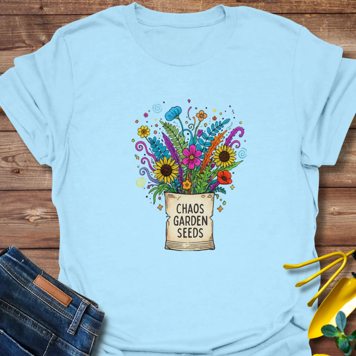Sow Chaos, Grow Beauty T-Shirt product image 4