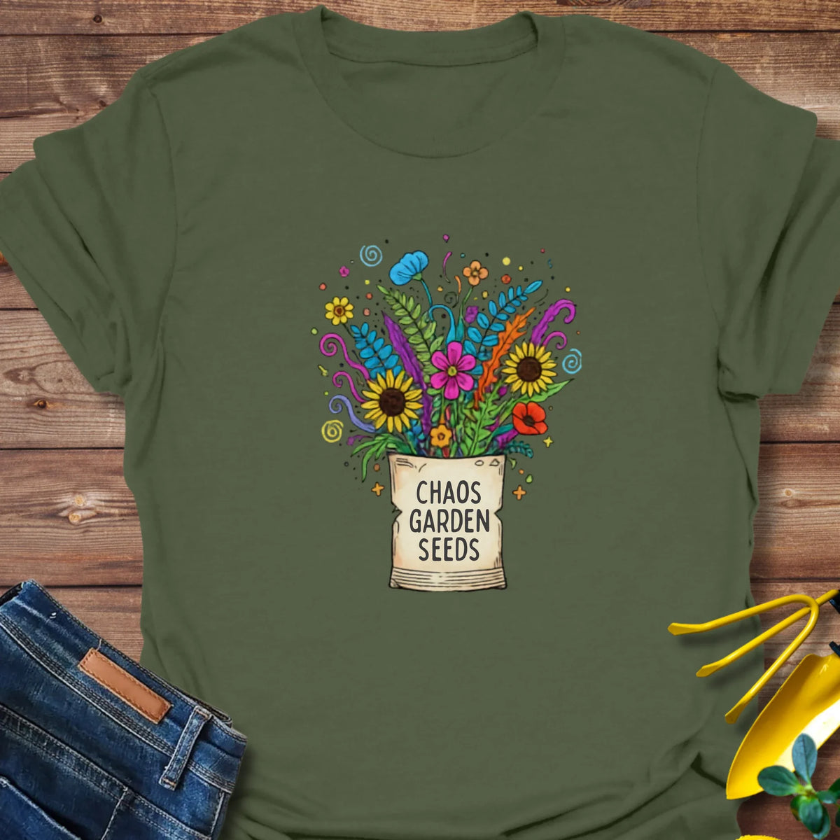 Sow Chaos, Grow Beauty T-Shirt product image 6