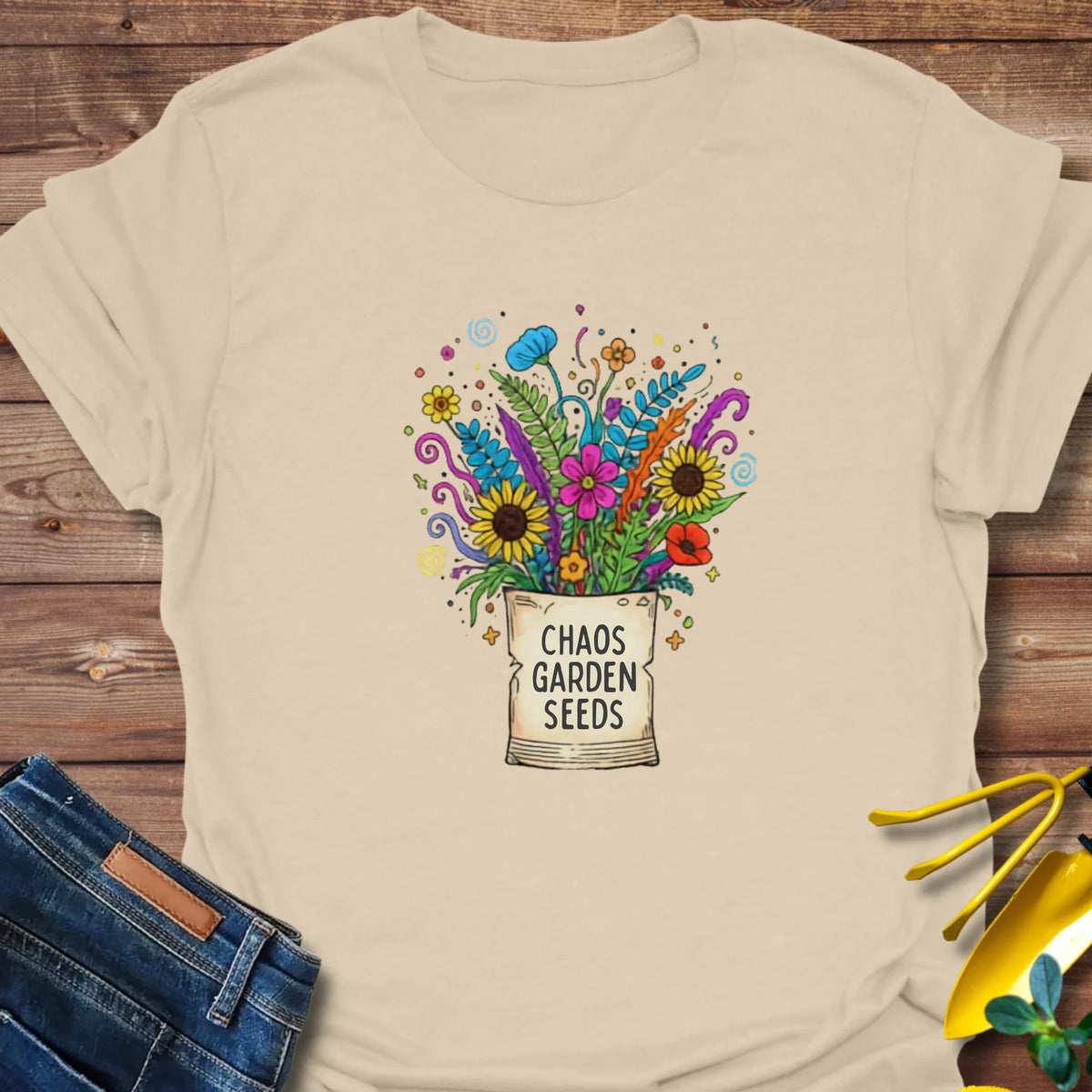 Sow Chaos, Grow Beauty T-Shirt product image 8