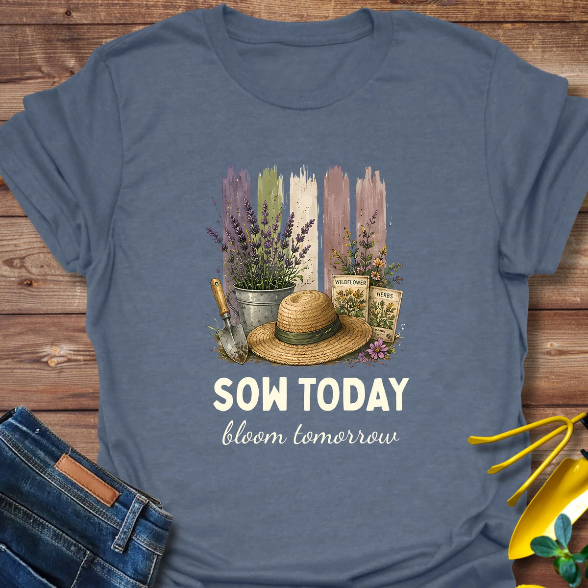Sow Today Bloom Tomorrow T-Shirt product image 6