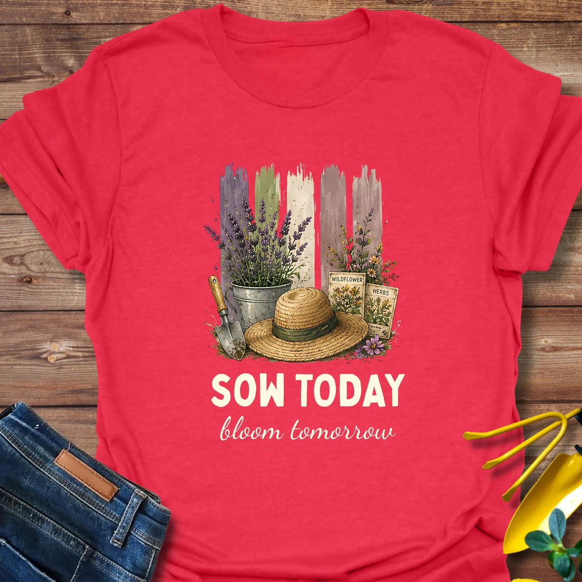 Sow Today Bloom Tomorrow T-Shirt product image 4