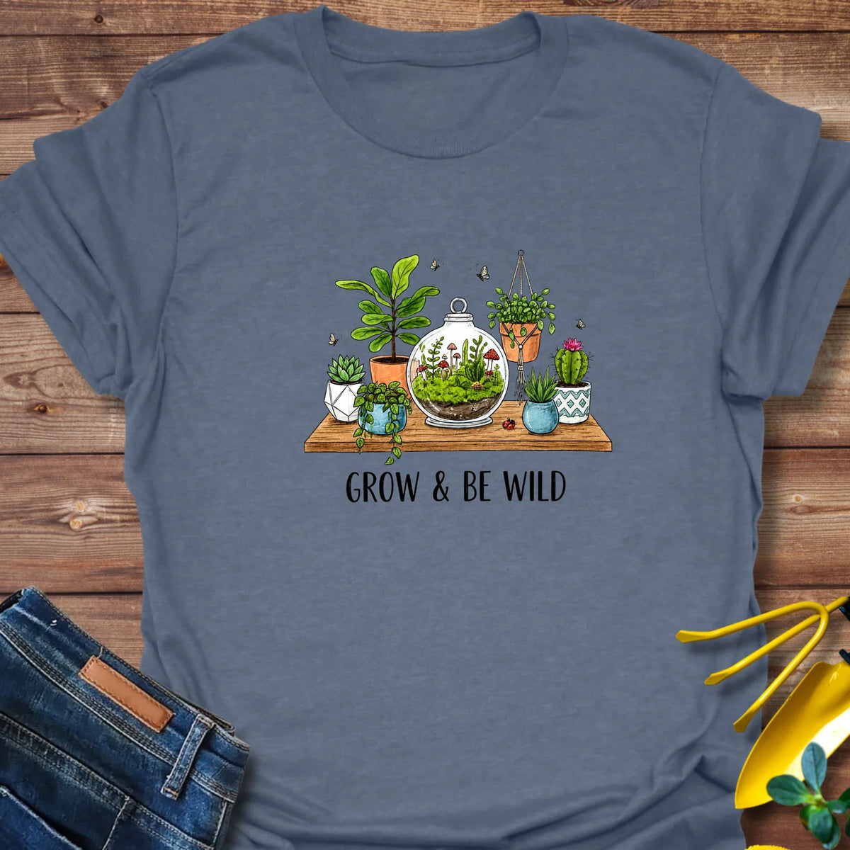 Tiny Green Worlds T-Shirt product image 1