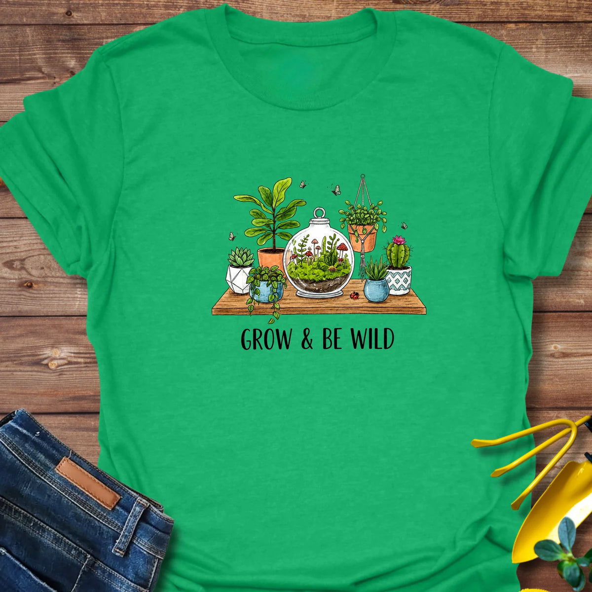 Tiny Green Worlds T-Shirt product image 7