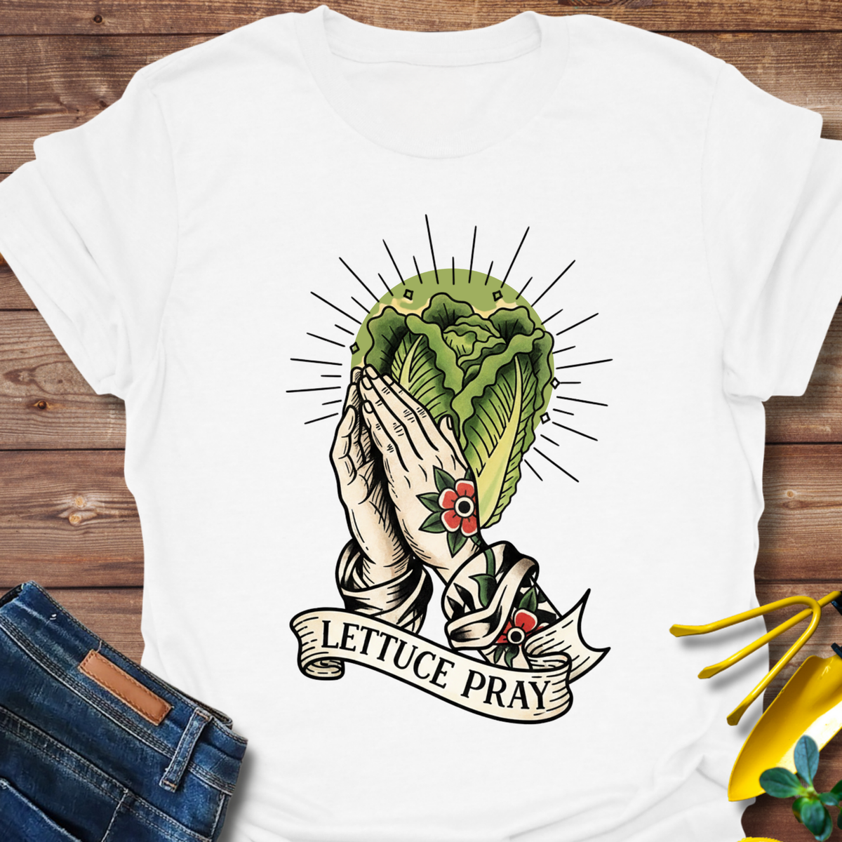 Lettuce Pray T-Shirt product image 3